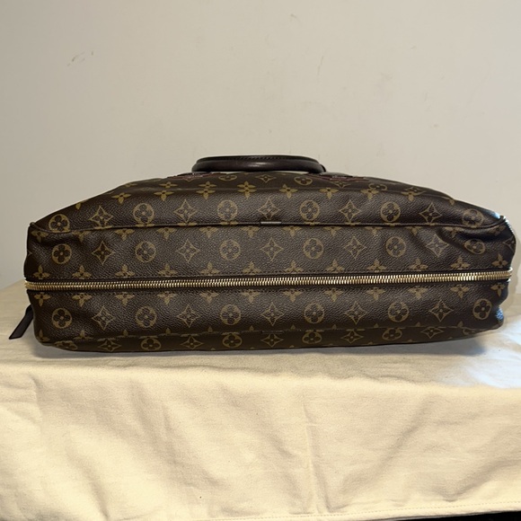 Louis Vuitton monogram Geant bequia porte document travel bag work briefcase - Picture 6 of 14